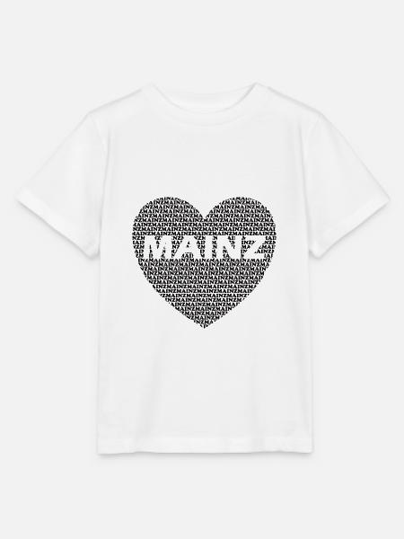 Mainz Herz - Stanley/Stella Kinder T-Shirt MINI CREATOR - Weiß