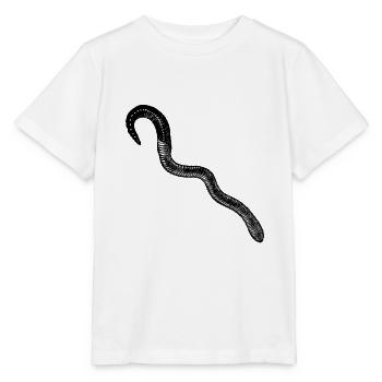 Earthworm vintage - Stanley/Stella MINI CREATOR Kids’ T-Shirt - white - Front - Maike (125cm)