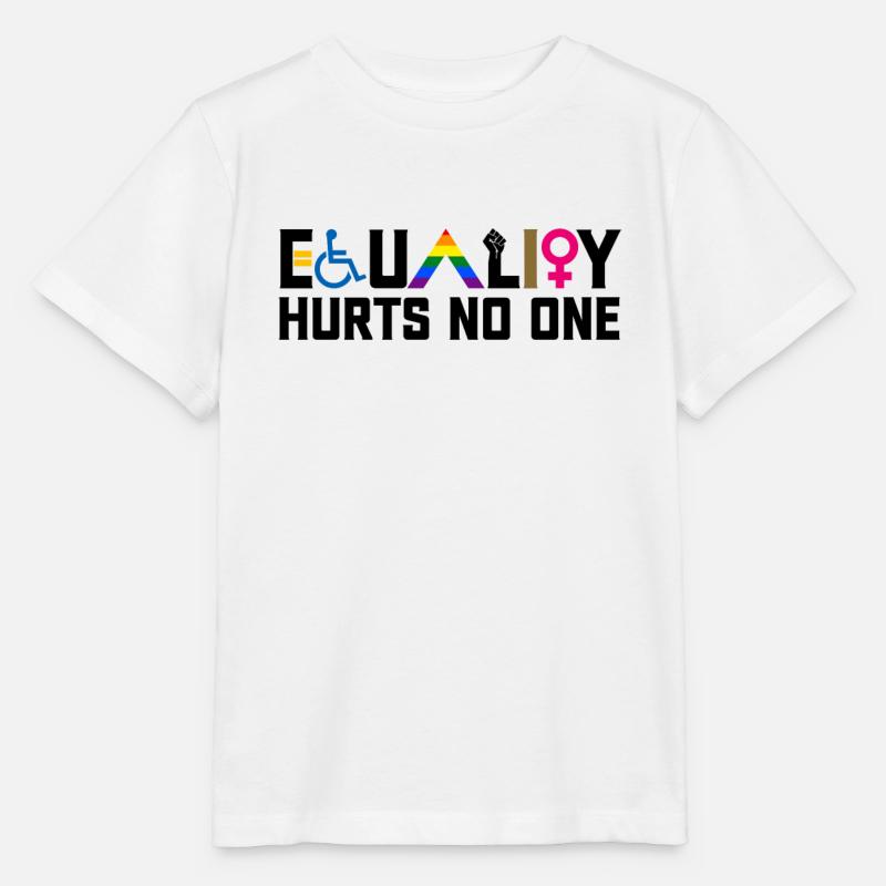 Equality Hurts No One Disability LGBTQ - Stanley/Stella Kinder T-Shirt MINI CREATOR  - Weiß