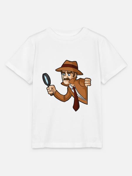 Job Verdächtige Hinweise - Stanley/Stella Kinder T-Shirt MINI CREATOR  - Weiß