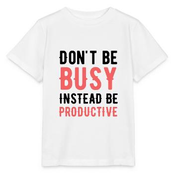 Motivation Quote Motivation Saying - Stanley/Stella MINI CREATOR Kids’ T-Shirt - white - Front - Maike (125cm)