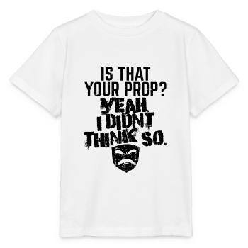 Theater Is That Your Prop - Stanley/Stella MINI CREATOR Kids’ T-Shirt - white - Front - Maike (125cm)