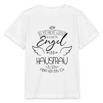Hausfrau - Stanley/Stella Kinder T-Shirt MINI CREATOR  - Weiß - Vorne - Maike (125cm)