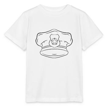 Police Policeman - Stanley/Stella MINI CREATOR Kids’ T-Shirt - white - Front - Maike (125cm)