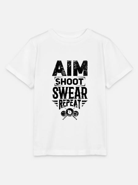Billard Snooker - Stanley/Stella Kinder T-Shirt MINI CREATOR  - Weiß