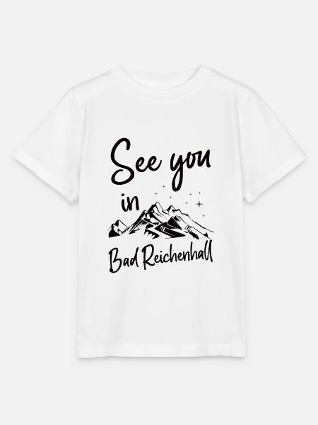 Bad Reichenhall Skifahren Berg Snowboarden - Stanley/Stella Kinder T-Shirt MINI CREATOR  - Weiß