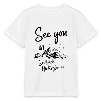 Saalbach-Hinterglemm Ski Snowboard Autriche - T-shirt bio MINI CREATOR Stanley/Stella Enfant - blanc - Devant - Maike (125cm)