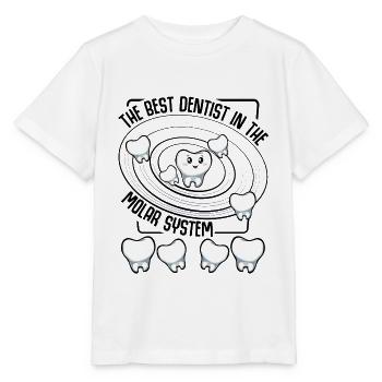 Dentist - Stanley/Stella MINI CREATOR Kids’ T-Shirt - white - Front - Maike (125cm)