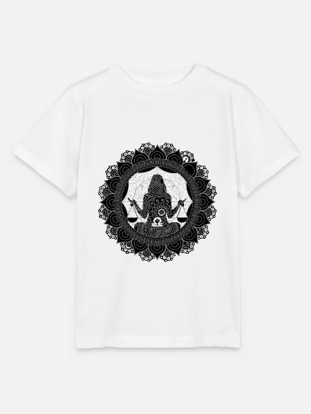 Waage, Sternzeichen Waage - Stanley/Stella Kinder T-Shirt MINI CREATOR  - Weiß