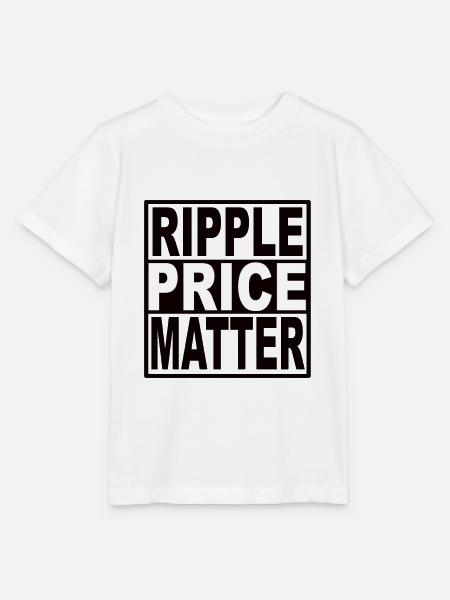 Ripple Price Matter - Stanley/Stella Kinder T-Shirt MINI CREATOR - Weiß