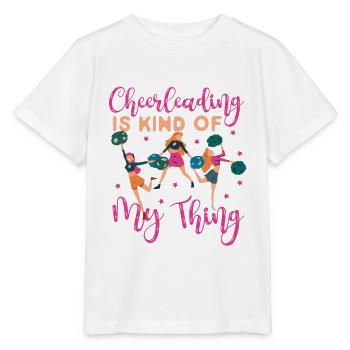 Cheer Cheerleading Cheerleading Cheerleading est - T-shirt bio MINI CREATOR Stanley/Stella Enfant - blanc - Devant - Maike (125cm)