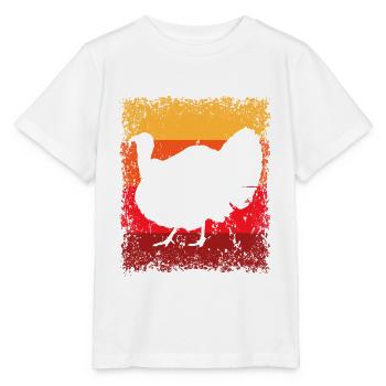 Truthahn Bauernhof Landwirtschaft Geflügel - Stanley/Stella Kinder T-Shirt MINI CREATOR  - Weiß - Vorne - Maike (125cm)
