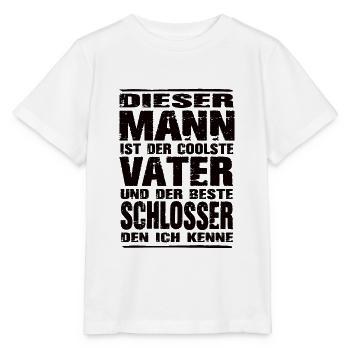 Schlosser - Stanley/Stella Kinder T-Shirt MINI CREATOR  - Weiß - Vorne - Maike (125cm)