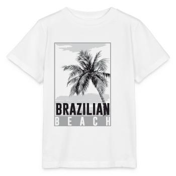 Brasilien - Stanley/Stella Kinder T-Shirt MINI CREATOR  - Weiß - Vorne - Maike (125cm)