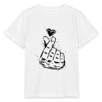 K-Pop - Stanley/Stella MINI CREATOR Kids’ T-Shirt - white - Front - Maike (125cm)