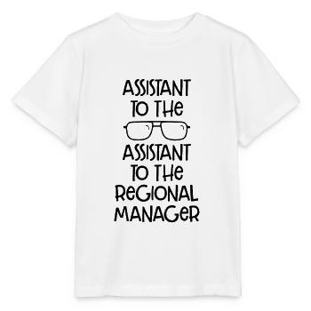 Assistante du directeur régional Fête des Pères - T-shirt bio MINI CREATOR Stanley/Stella Enfant - blanc - Devant - Maike (125cm)