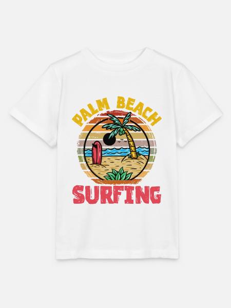 Palmen - Stanley/Stella Kinder T-Shirt MINI CREATOR - Weiß