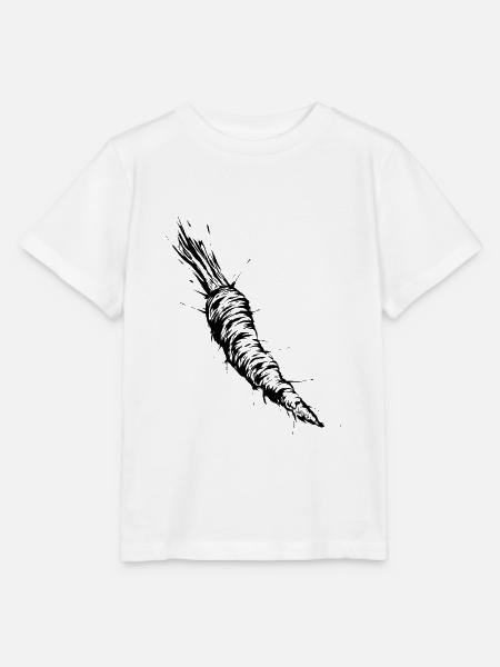 Karotte - Stanley/Stella Kinder T-Shirt MINI CREATOR - Weiß
