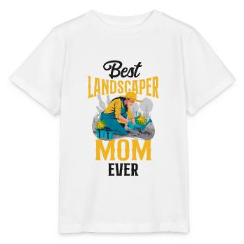 Landscaper Landscaping Landscape - Stanley/Stella MINI CREATOR Kids’ T-Shirt - white - Front - Maike (125cm)