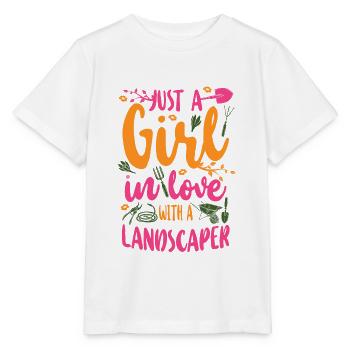 Landscaper Landscaping Landscape - Stanley/Stella MINI CREATOR Kids’ T-Shirt - white - Front - Maike (125cm)