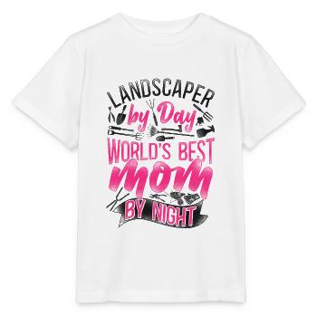 Landscaper Landscaping Landscape - Stanley/Stella MINI CREATOR Kids’ T-Shirt - white - Front - Maike (125cm)