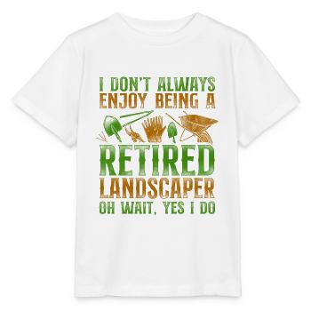 Landscaper Landscaping Landscape - Stanley/Stella MINI CREATOR Kids’ T-Shirt - white - Front - Maike (125cm)