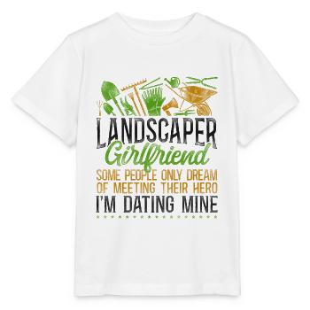 Landscaper Landscaping Landscape - Stanley/Stella MINI CREATOR Kids’ T-Shirt - white - Front - Maike (125cm)