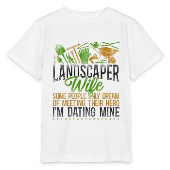 Landscaper Landscaping Landscape - Stanley/Stella MINI CREATOR Kids’ T-Shirt - white - Front - Maike (125cm)