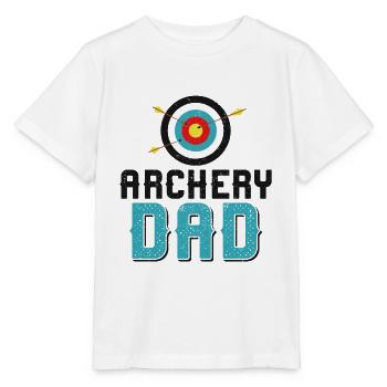 Archer Archer Archer Papa Père - T-shirt bio MINI CREATOR Stanley/Stella Enfant - blanc - Devant - Maike (125cm)