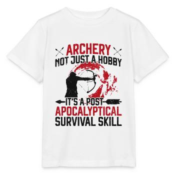 Arc Archer Archer Vintage Archer - T-shirt bio MINI CREATOR Stanley/Stella Enfant - blanc - Devant - Maike (125cm)
