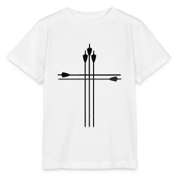 Archer Archer Archer Foi Jésus - T-shirt bio MINI CREATOR Stanley/Stella Enfant - blanc - Devant - Maike (125cm)