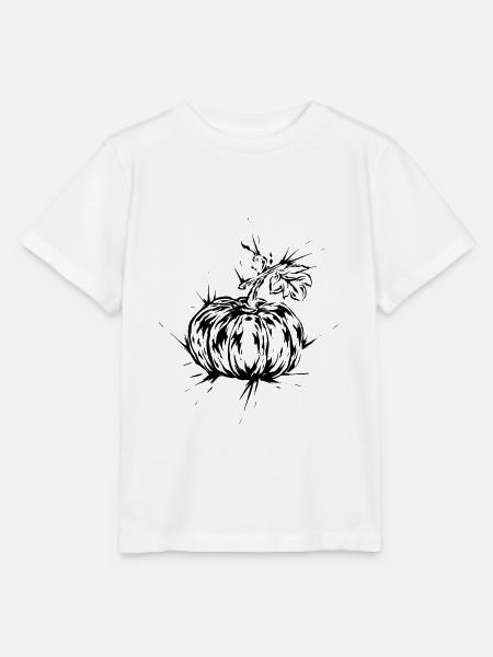 Kürbis Herbst - Stanley/Stella Kinder T-Shirt MINI CREATOR - Weiß