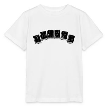 Read book books - Stanley/Stella MINI CREATOR Kids’ T-Shirt - white - Front - Maike (125cm)