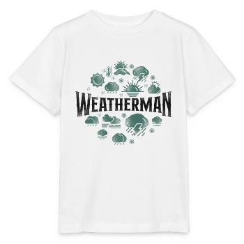 Meteorologist Weather Forecast - Stanley/Stella MINI CREATOR Kids’ T-Shirt - white - Front - Maike (125cm)