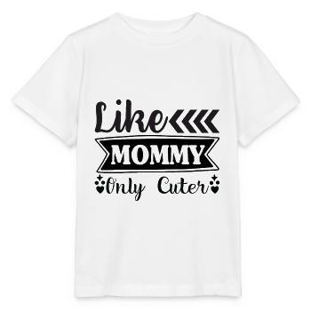 Comme maman seulement mignon - T-shirt bio MINI CREATOR Stanley/Stella Enfant - blanc - Devant - Maike (125cm)