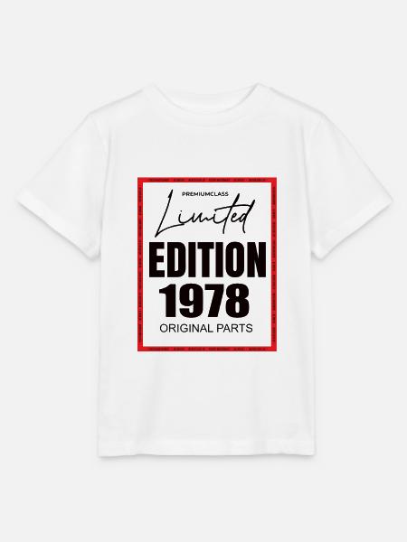 Limited Edition 1978 - Stanley/Stella Kinder T-Shirt MINI CREATOR - Weiß