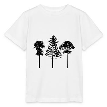 Arbre - T-shirt bio MINI CREATOR Stanley/Stella Enfant - blanc - Devant - Maike (125cm)
