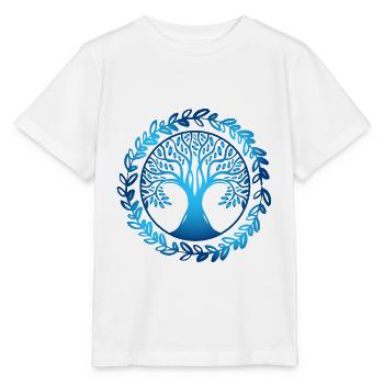 Arbre - T-shirt bio MINI CREATOR Stanley/Stella Enfant - blanc - Devant - Maike (125cm)