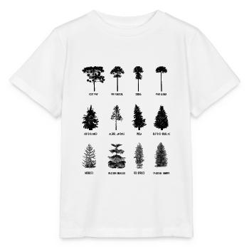 Arbre - T-shirt bio MINI CREATOR Stanley/Stella Enfant - blanc - Devant - Maike (125cm)