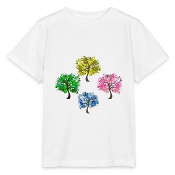 Baum - Stanley/Stella Kinder T-Shirt MINI CREATOR  - Weiß - Vorne - Maike (125cm)