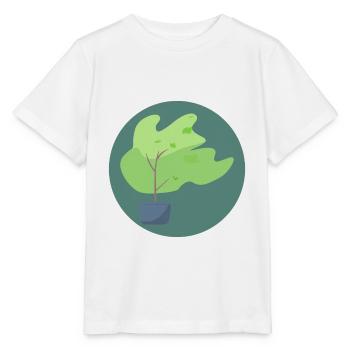 Arbre - T-shirt bio MINI CREATOR Stanley/Stella Enfant - blanc - Devant - Maike (125cm)