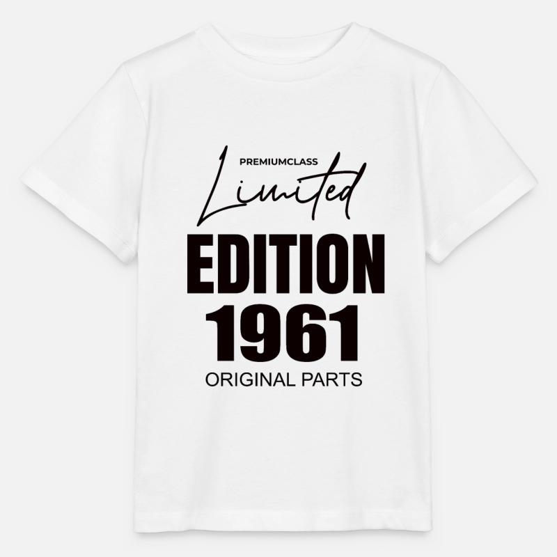 Begrænset udgave 1961 - Stanley/Stella T-shirt MINI CREATOR til børn - hvid