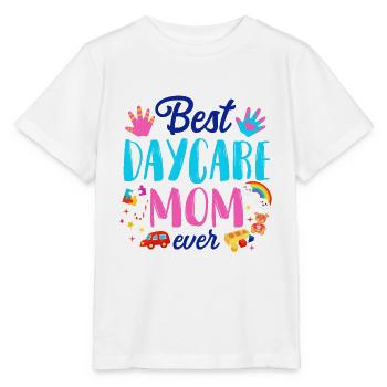 Childcare Daycare Provider Teacher - Stanley/Stella MINI CREATOR Kids’ T-Shirt - white - Front - Maike (125cm)