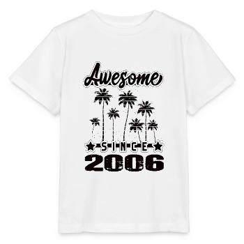 Awesome Since 2006 - Stanley/Stella Kinder T-Shirt MINI CREATOR  - Weiß - Vorne - Maike (125cm)