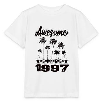 Awesome Since 1997 - Stanley/Stella Kinder T-Shirt MINI CREATOR  - Weiß - Vorne - Maike (125cm)