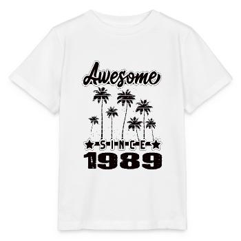 Awesome Since 1989 - Stanley/Stella Kinder T-Shirt MINI CREATOR  - Weiß - Vorne - Maike (125cm)
