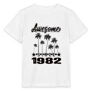 Awesome Since 1982 - Stanley/Stella Kinder T-Shirt MINI CREATOR  - Weiß - Vorne - Maike (125cm)