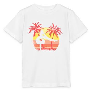 Gimnasta Mujer Sunset Sunset 80 - T-shirt bio MINI CREATOR Stanley/Stella Enfant - blanc - Devant - Maike (125cm)
