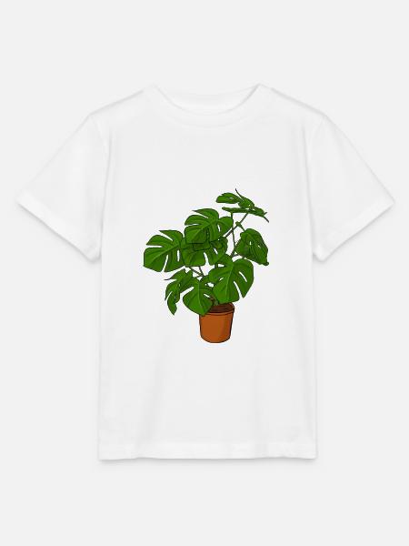 Topfpflanze - Stanley/Stella Kinder T-Shirt MINI CREATOR - Weiß