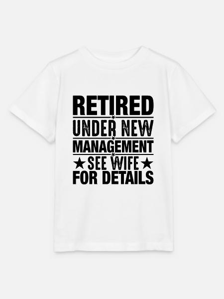 Pensionierung unter neuer Leitung - Stanley/Stella Kinder T-Shirt MINI CREATOR - Weiß
